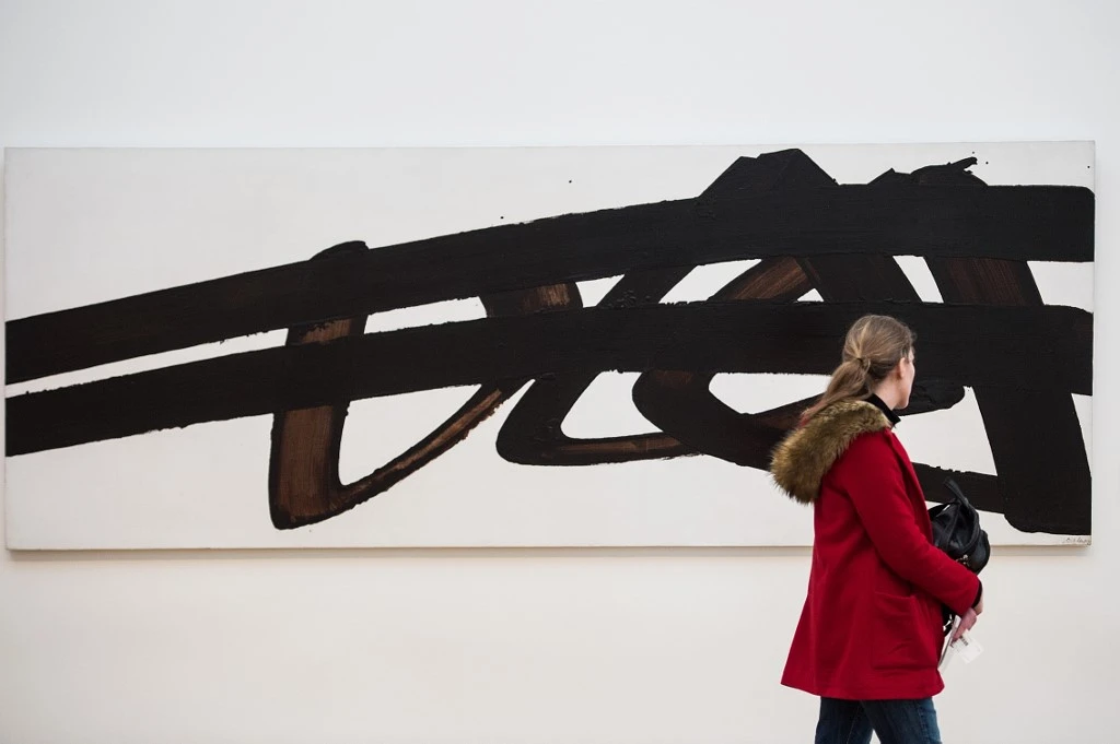 Un tableau de Soulages ayant appartenu à Léopold Sédar Senghor aux enchères samedi