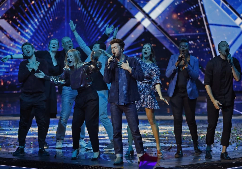 Concours Eurovision de la chanson 2019 à l'Expo Tel Aviv, le 19 mai 2019. (AFP)