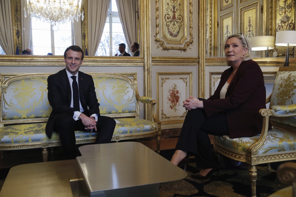 Pour la macronie, un problème nommé Le Pen