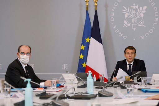 La popularité de Macron et Castex en hausse selon un sondage BVA