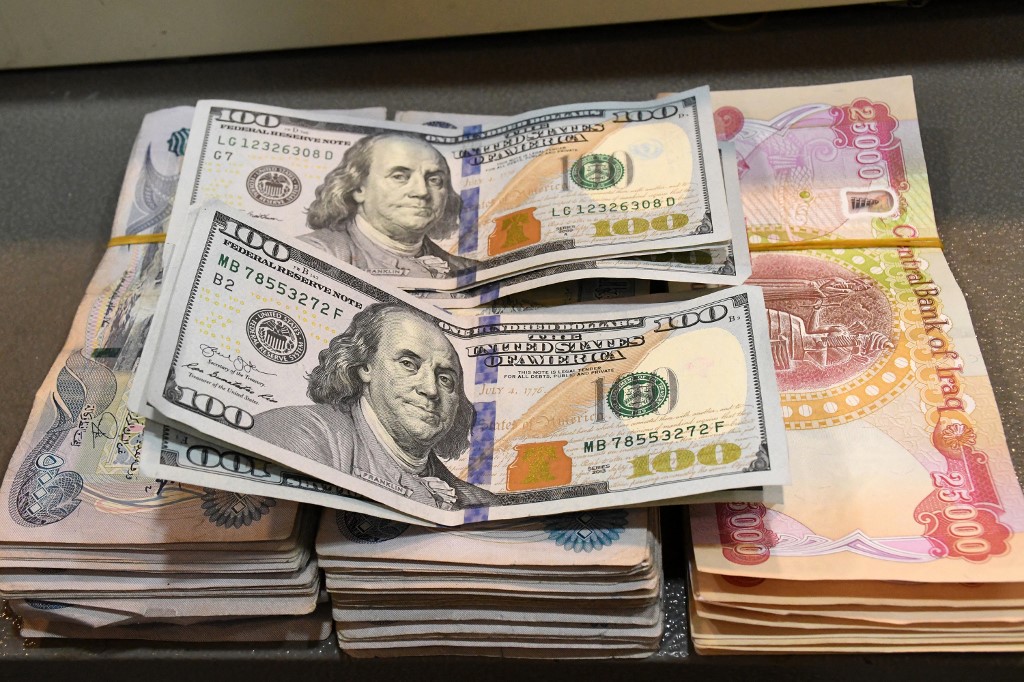 Photo de dollars américains. (Photo, AFP/Archives)
