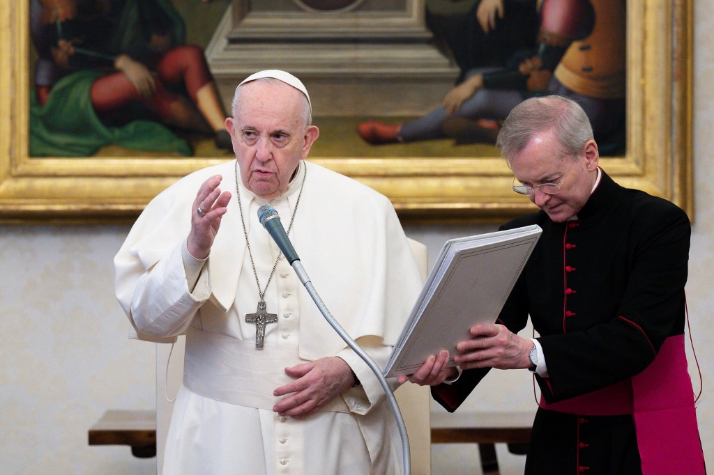 Le pape François se voit mourir à Rome