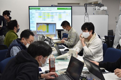 Séisme de magnitude 7 au large du Japon, pas d'alerte au tsunami