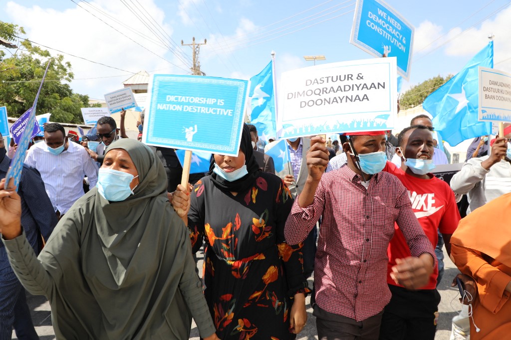 Somalie: échanges de tirs en marge d'une marche de l'opposition à Mogadiscio