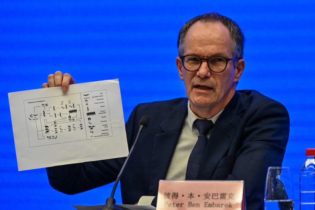 A Wuhan, l'équipe de l'OMS se cantonne à des hypothèses sur l'origine du coronavirus