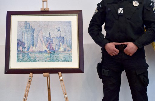 Retrouvé à Kiev, un tableau impressionniste restitué en France, où il avait été volé