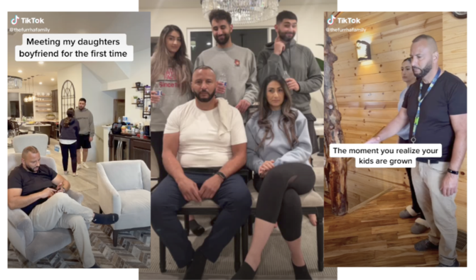 Valeurs familiales: les parents et leurs enfants présentent une image positive des Arabes américains