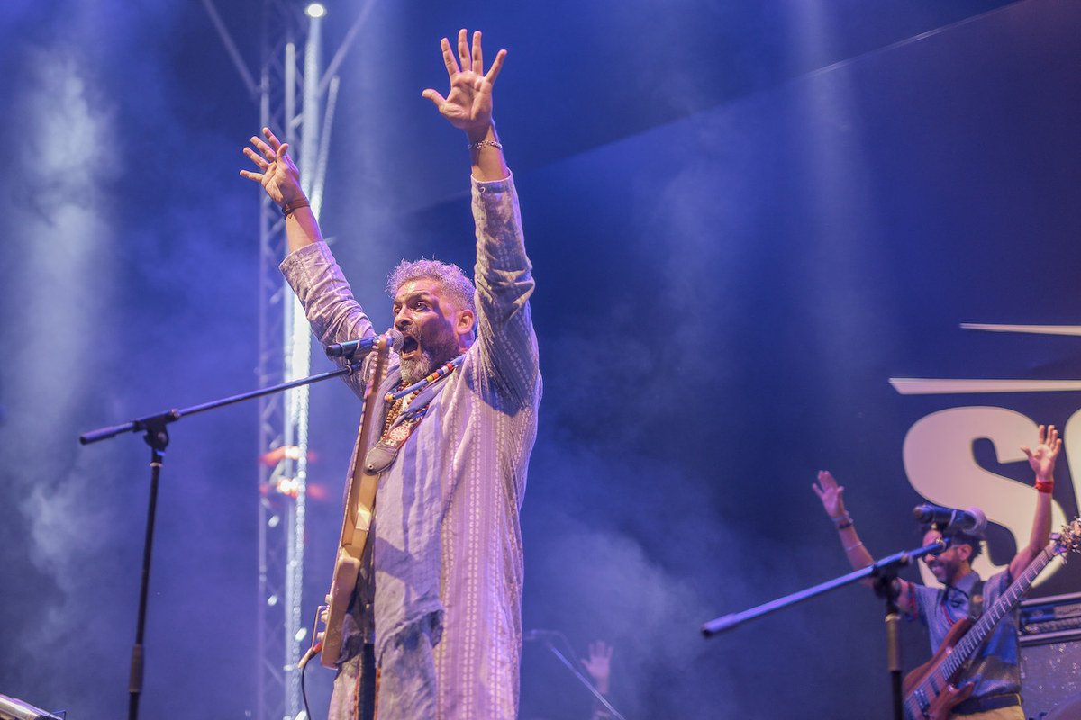 Hany Adel s’est fait connaître lors de sa collaboration avec le groupe de rock vétéran Wost El-Balad. (Redbull Pool Content)