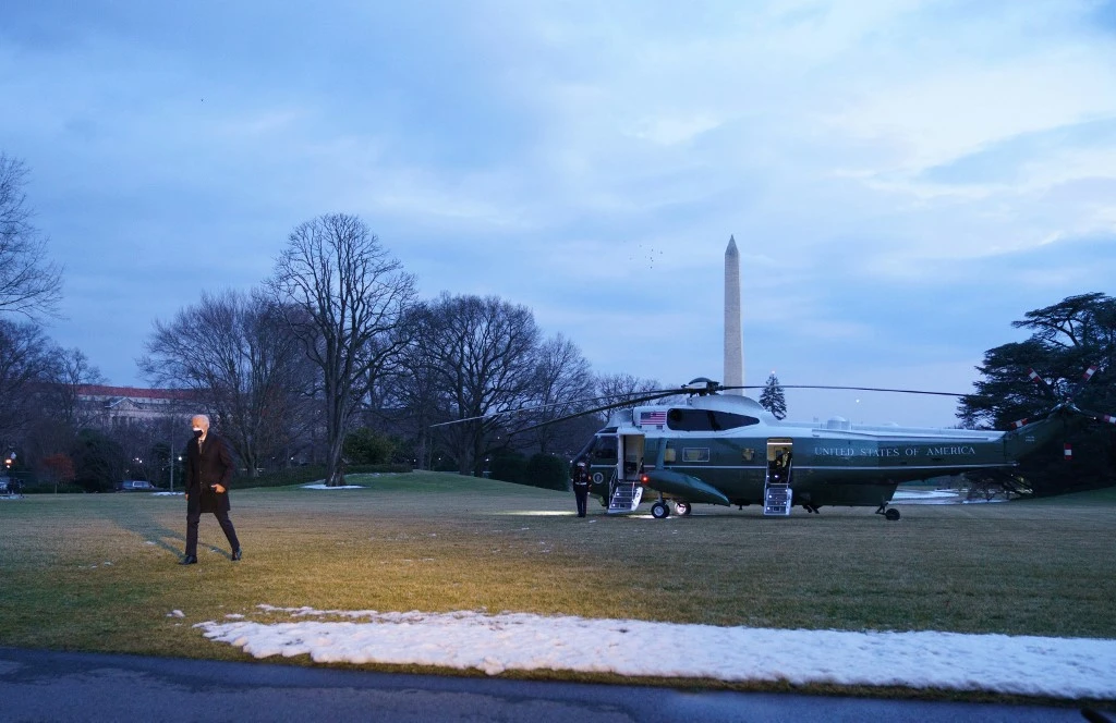 Le président américain Joe Biden à la Maison Blanche à Washington, DC, le 19 février 2021. (Photo, AFP)