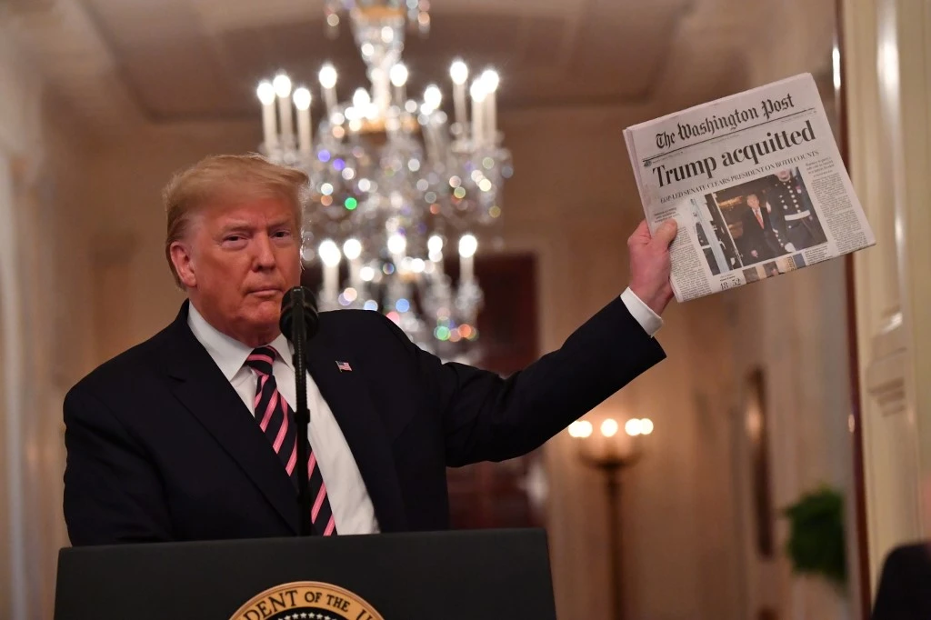 Un procès pour l'Histoire: Trump jugé au Sénat