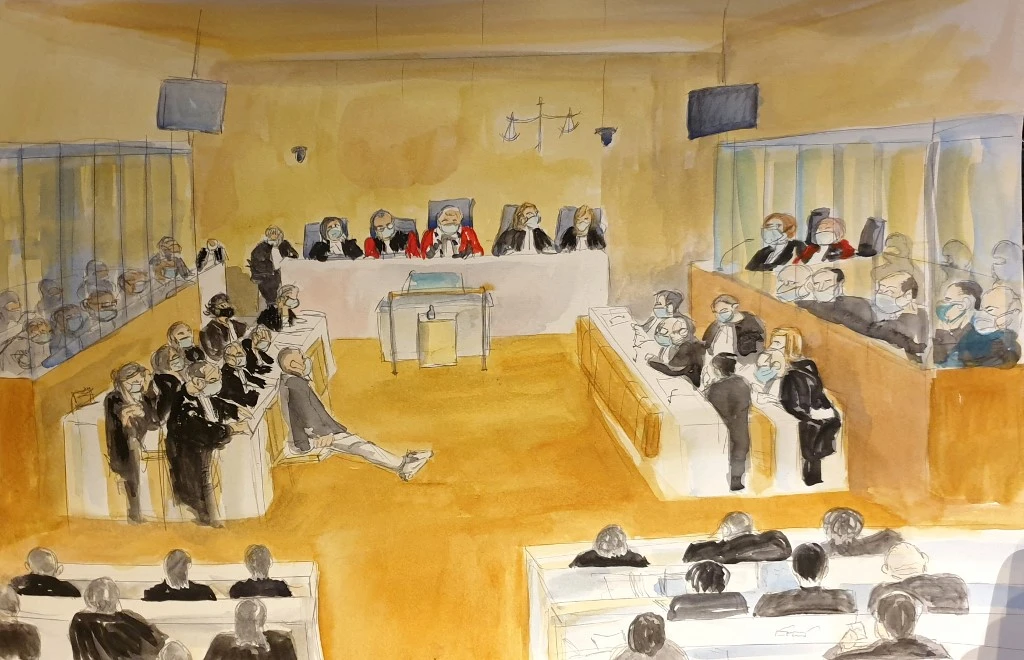 Les aventures du «routard» de l'EI au procès de trois djihadistes présumés en France
