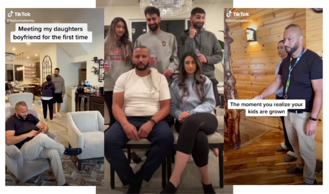 Valeurs familiales: les parents et leurs enfants présentent une image positive des Arabes américains