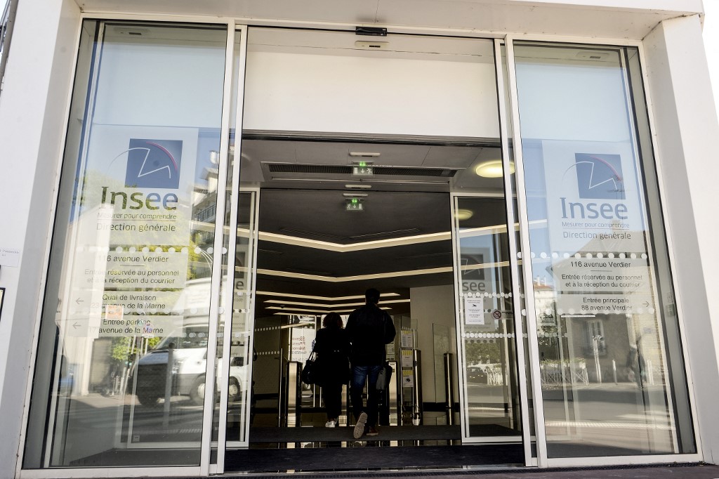 France: l'Insee prévoit une croissance du PIB d'environ 1% au 1er trimestre, comme au 2e
