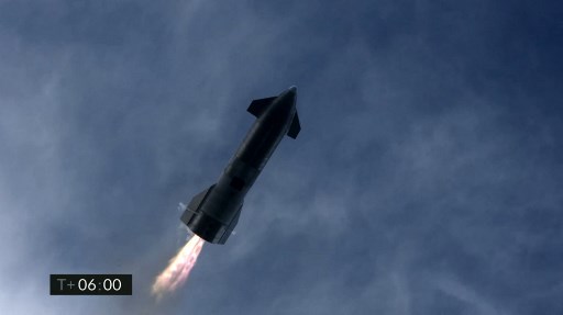 Des débris d'une fusée SpaceX illuminent le ciel américain