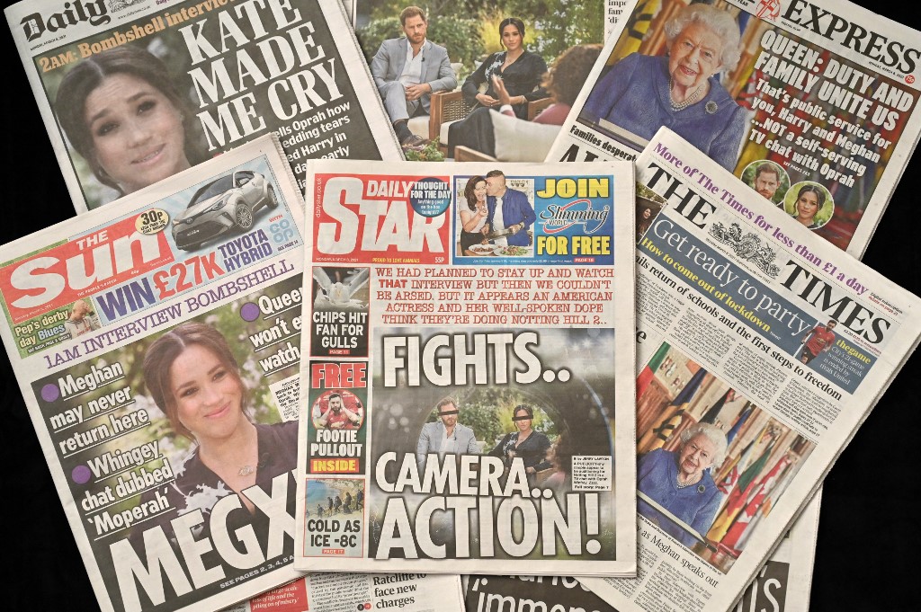 Les confidences de Meghan et Harry font l'effet d'une bombe au Royaume-Uni