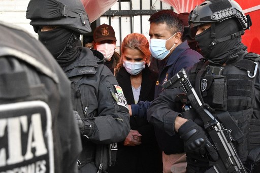 Bolivie: arrestation de l'ex-présidente Añez, accusée d'avoir renversé Morales
