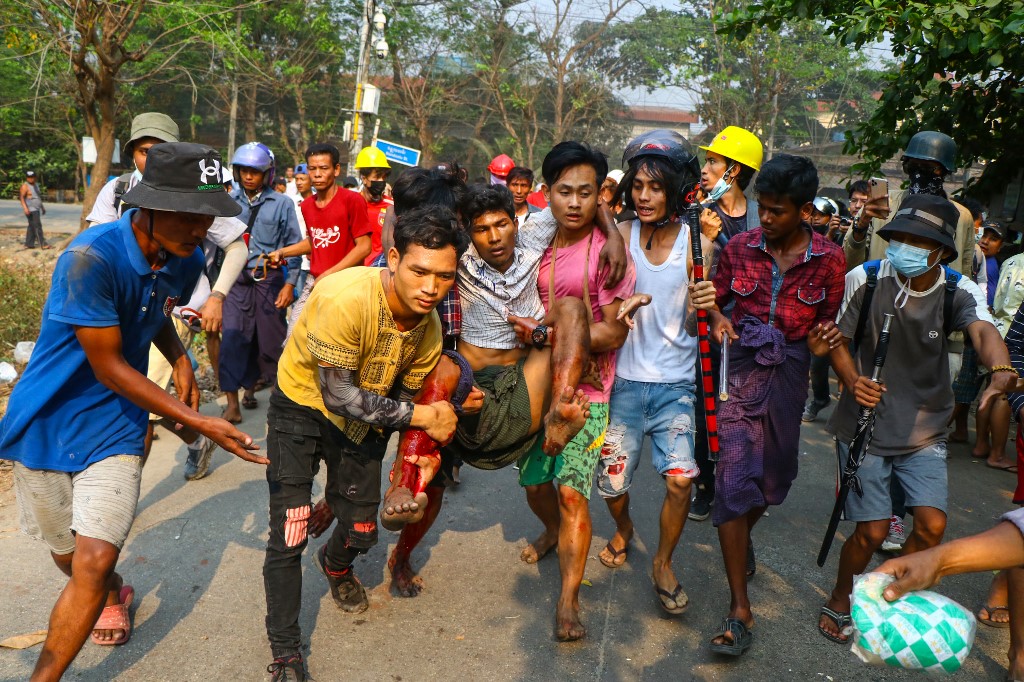 Birmanie: au moins 18 morts dans des manifestations contre le coup d'Etat