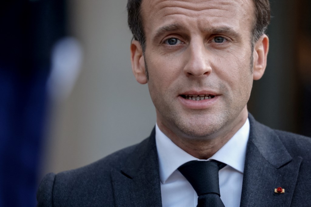 «Évidemment. Il y aura des tentatives d'ingérence pour la prochaine élection. C'est écrit, et les menaces ne sont pas voilées», a dit M. Macron en se référant à la Turquie. (Guillaume Horcajuelo/AFP)ésident