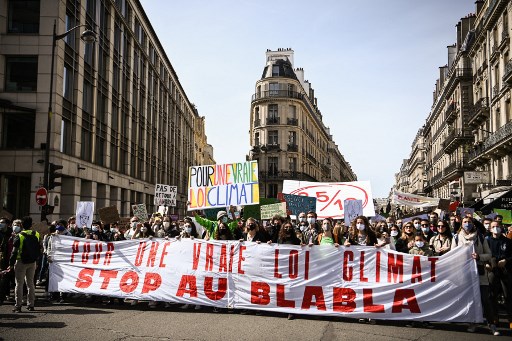 Des manifs en France pour «une vraie loi climat»