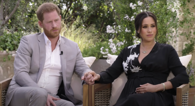Oprah Winfrey s'entretient avec le prince Harry et Meghan Markle