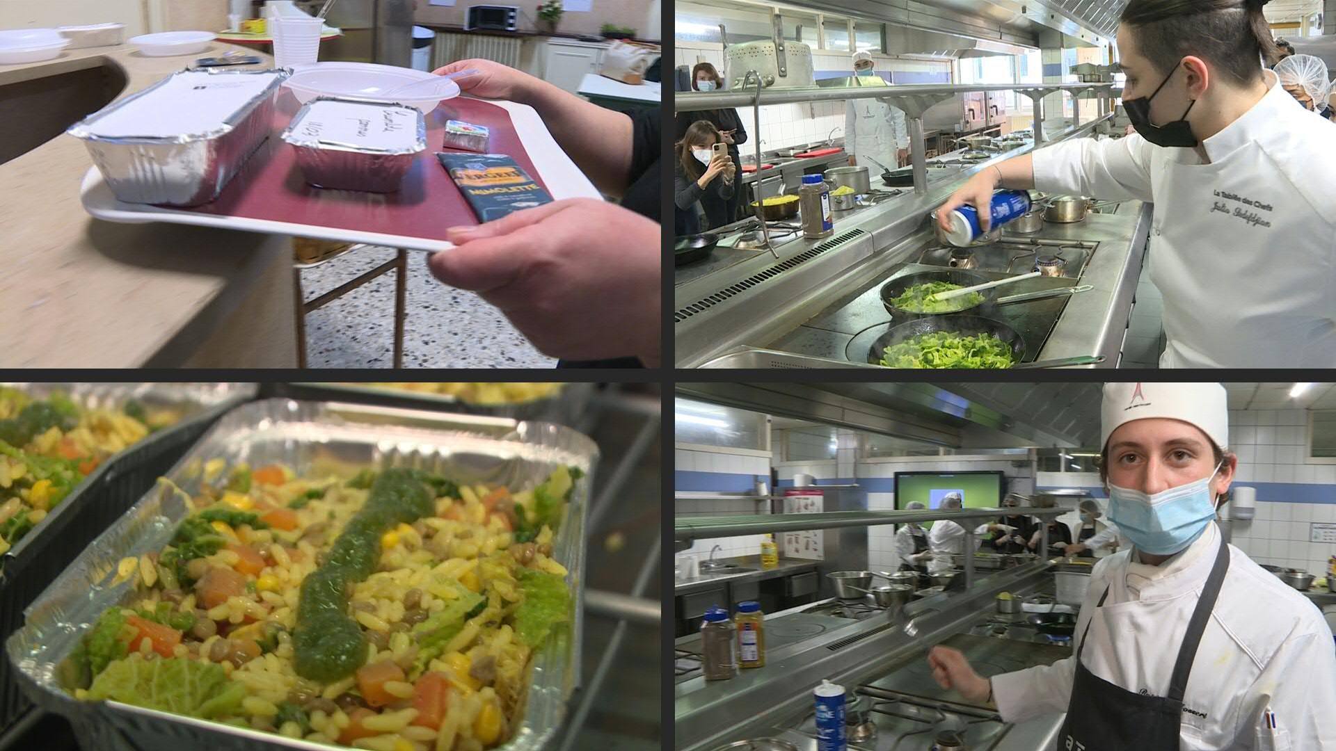 Quand de futurs chefs apprennent à cuisiner (aussi) pour les plus démunis