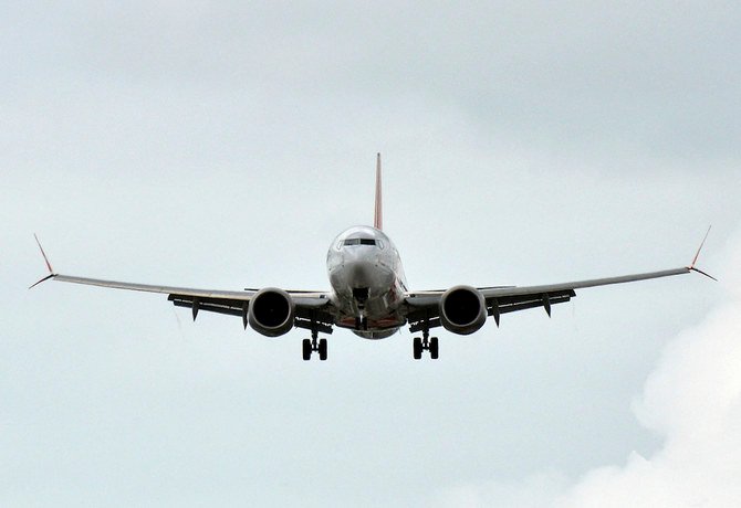 Le modèle MAX, le plus vendu de la société Boeing, a été immobilisé dans le monde au mois de mars 2019 après deux accidents mortels en cinq mois, impliquant le même modèle. (AFP)