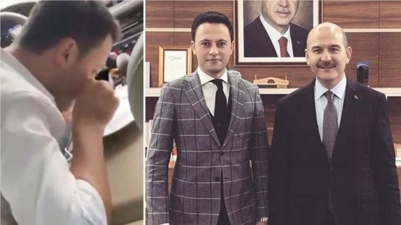 Une vidéo montre Kursat Ayvatoglu en train de sniffer de la cocaïne dans une voiture. L’étoile montante de l'AKP, le parti au pouvoir, était étroitement liée à des membres influents du parti, dont le ministre de l'Intérieur, Suleyman Soylu. (Fourni)