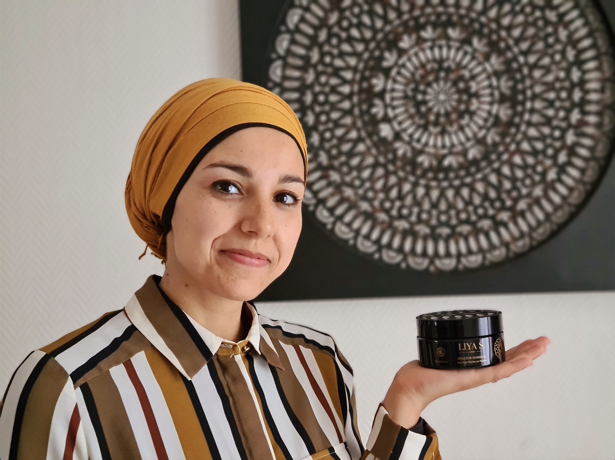 Aïcha Souldi, une Franco-Tunisienne, marocaine de cœur, a créé la marque de cosmétique Liya S.. (DR)