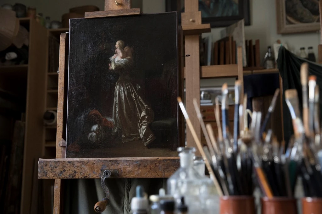 France: découverte d'un portrait de Fragonard disparu depuis 200 ans