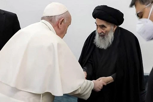 Le pape confie que sa rencontre avec le grand ayatollah lui «a fait du bien à l'âme»