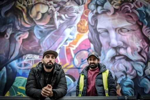 Une fresque géante du duo espagnol PichiAvo inaugurée à Paris