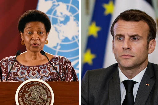 Document: Communiqué conjoint de la présidence française et la directrice exécutive d'ONU Femmes