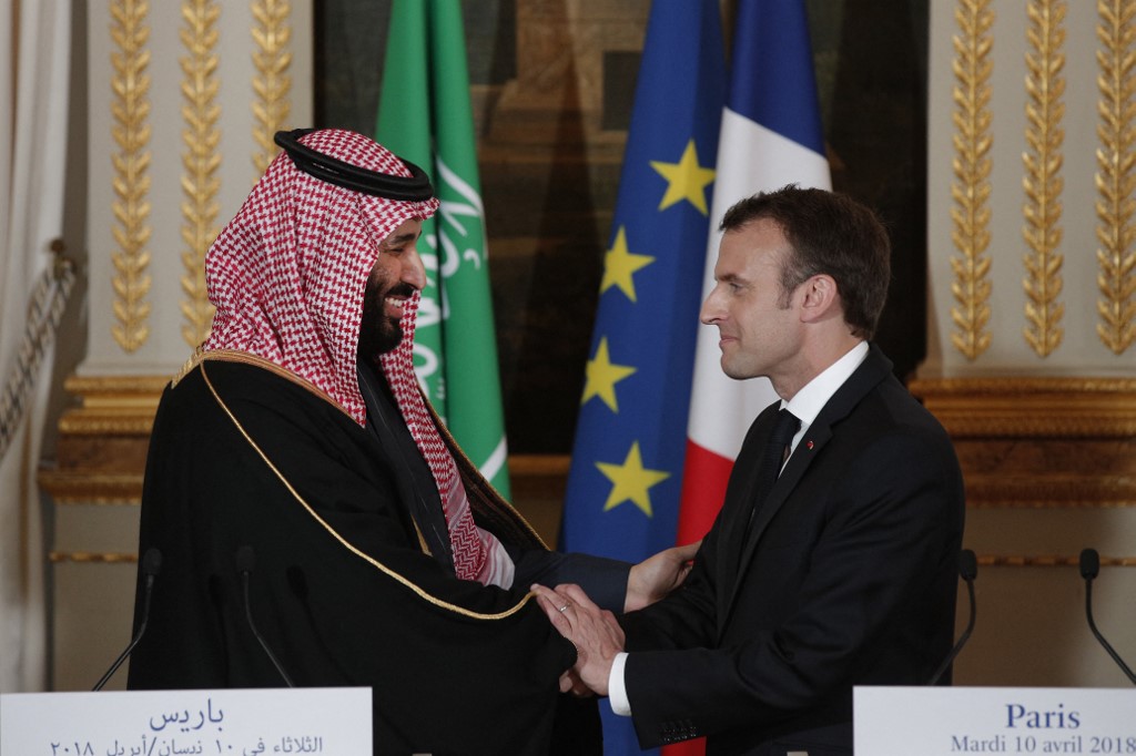 Le prince héritier d'Arabie Saoudite et Macron pour un «gouvernement crédible» au Liban