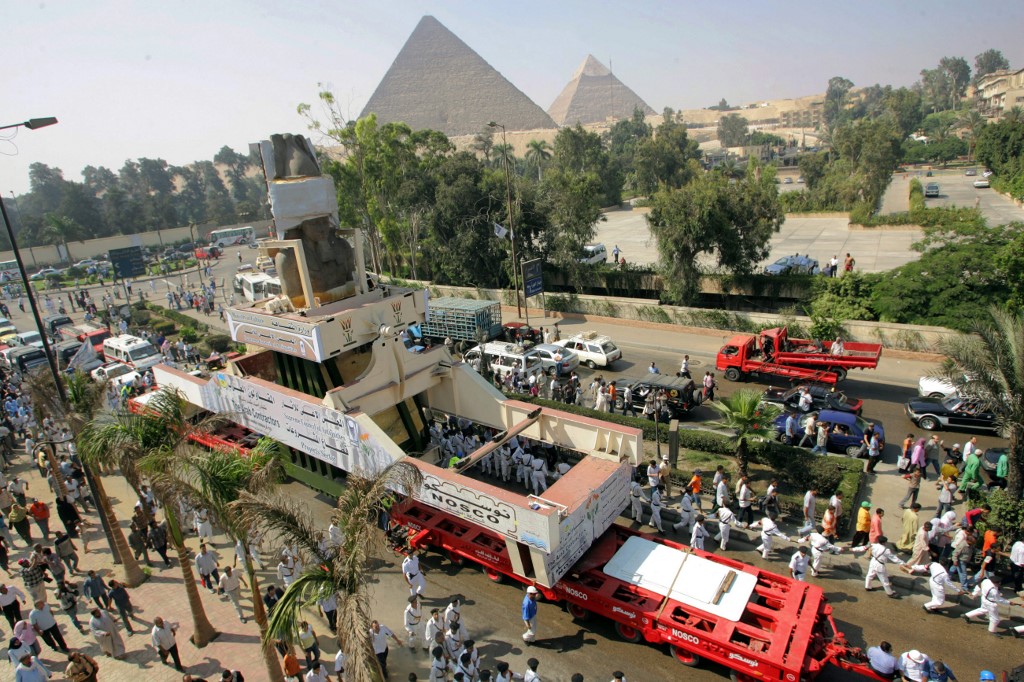 Ramsès II et Hatchepsout, vedettes d'un défilé de momies au Caire