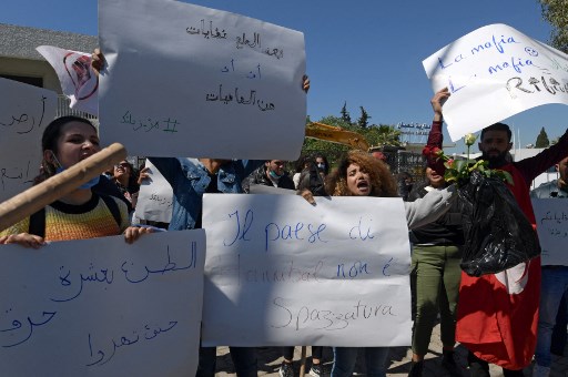 Tunisie: manifestation pour le renvoi de déchets en Italie