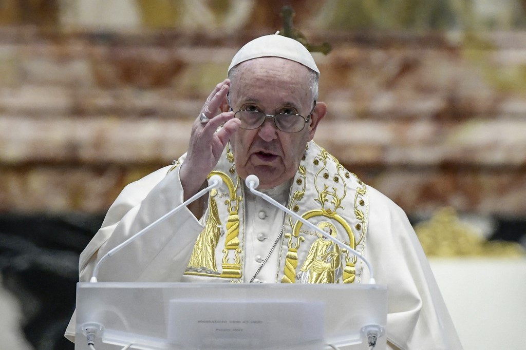 Le pape: faire cesser «le fracas des armes», partager les vaccins