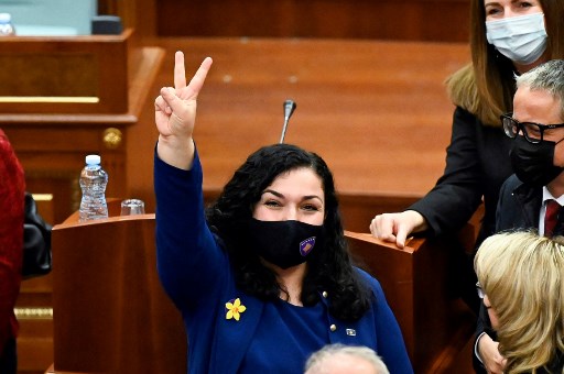 Vjosa Osmani, une présidente du Kosovo qui «n'a peur de rien»