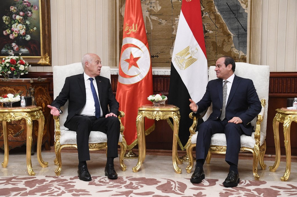 Kaïs Saïed et Abdel Fattah al-Sissi unis contre le terrorisme et l’islamisme