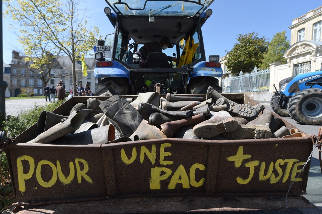 Dans les campagnes, chaque agriculteur défend son bout de PAC
