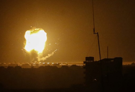 Frappes israéliennes sur Gaza après un nouveau tir de roquette vers Israël