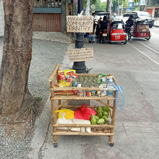 Les banques alimentaires sur roues à Maginhawa aux Philippines