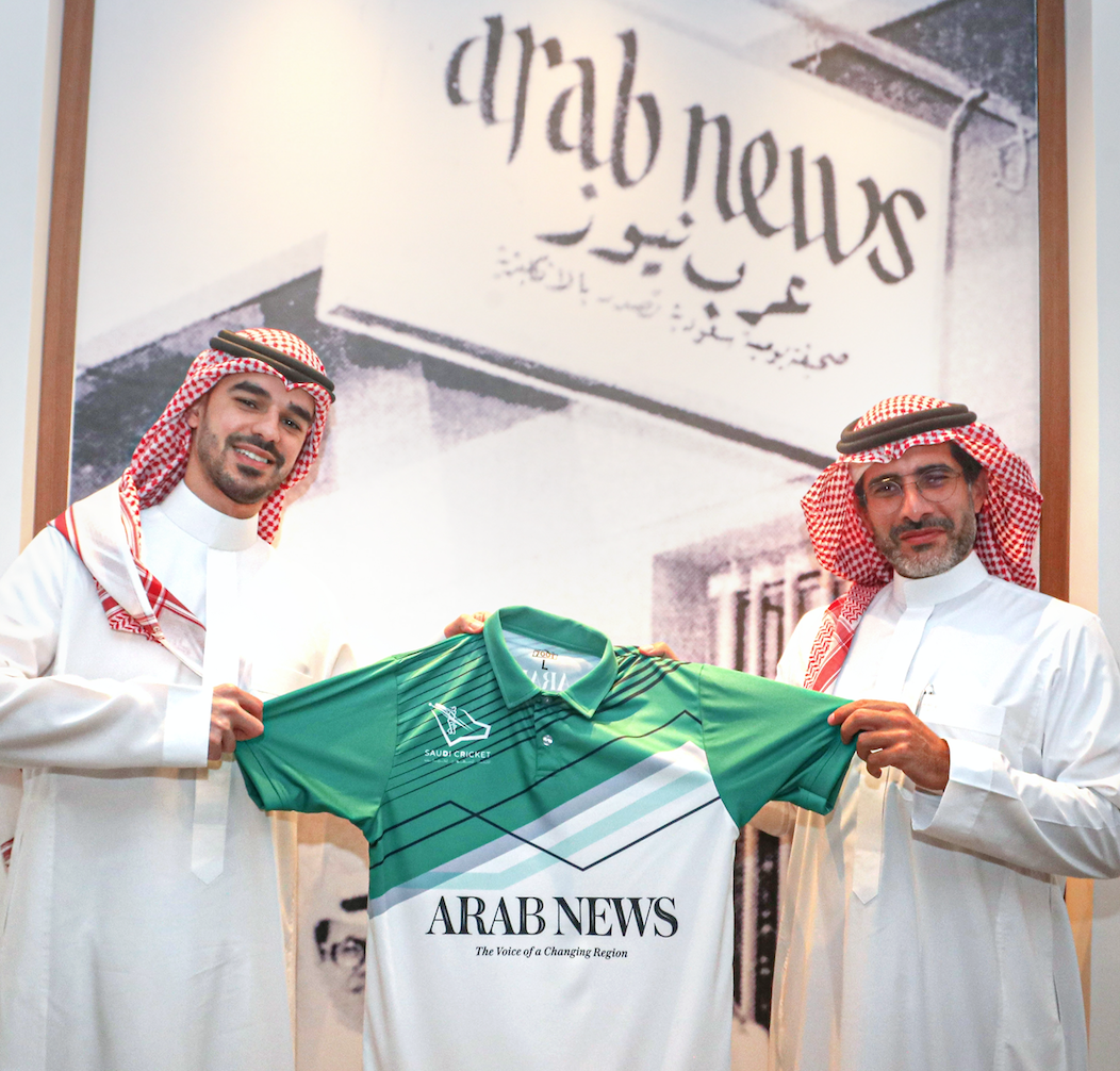 Arab News partenaire média officiel de l'équipe nationale saoudienne de cricket