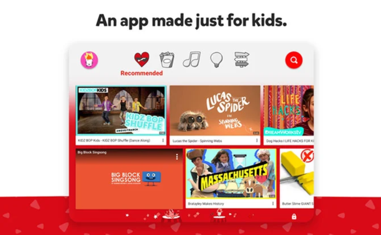Version adaptée aux enfants de la plate-forme de partage de vidéos introduite dans quinze pays de la région. (Photo fournie)