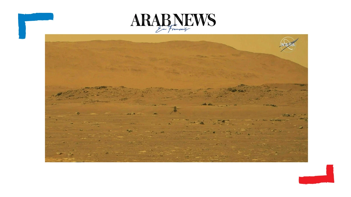 L'hélicoptère Ingenuity a effectué un court vol historique sur Mars (Nasa)