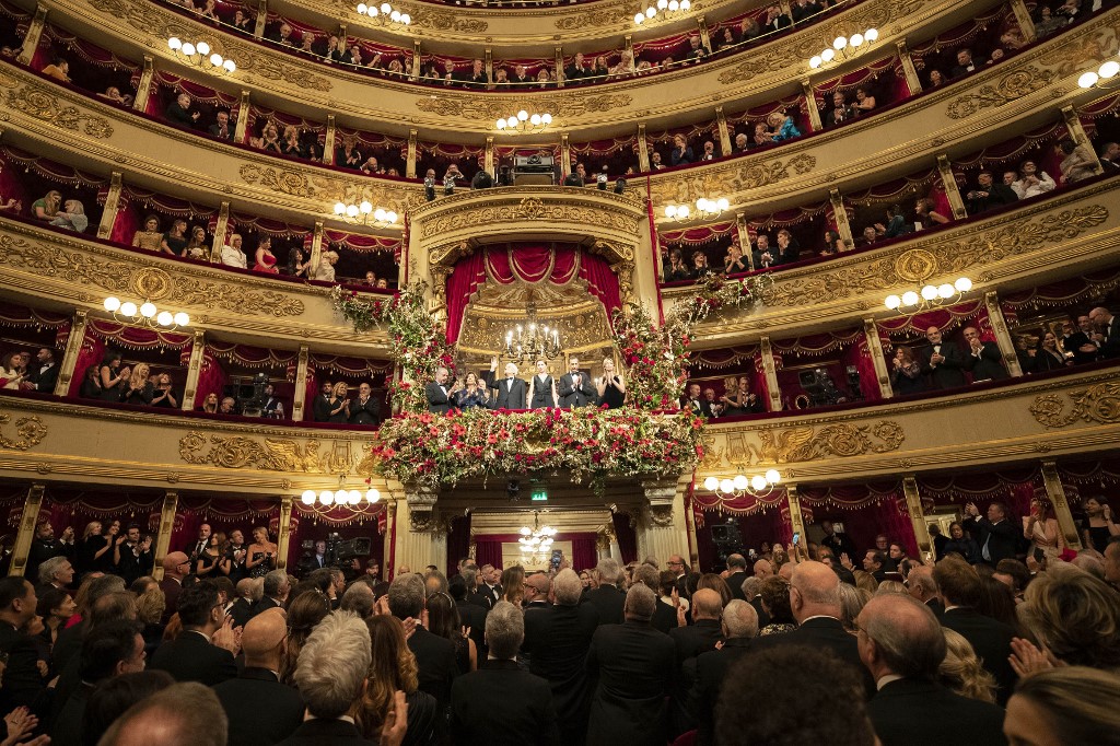 La Scala retrouve sa splendeur sous les ovations de son public