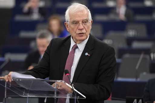 Israël-Palestiniens: le chef de la diplomatie de l'UE appelle à un cessez-le-feu