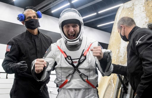 Retour sur Terre du vaisseau SpaceX avec les astronautes de l'ISS