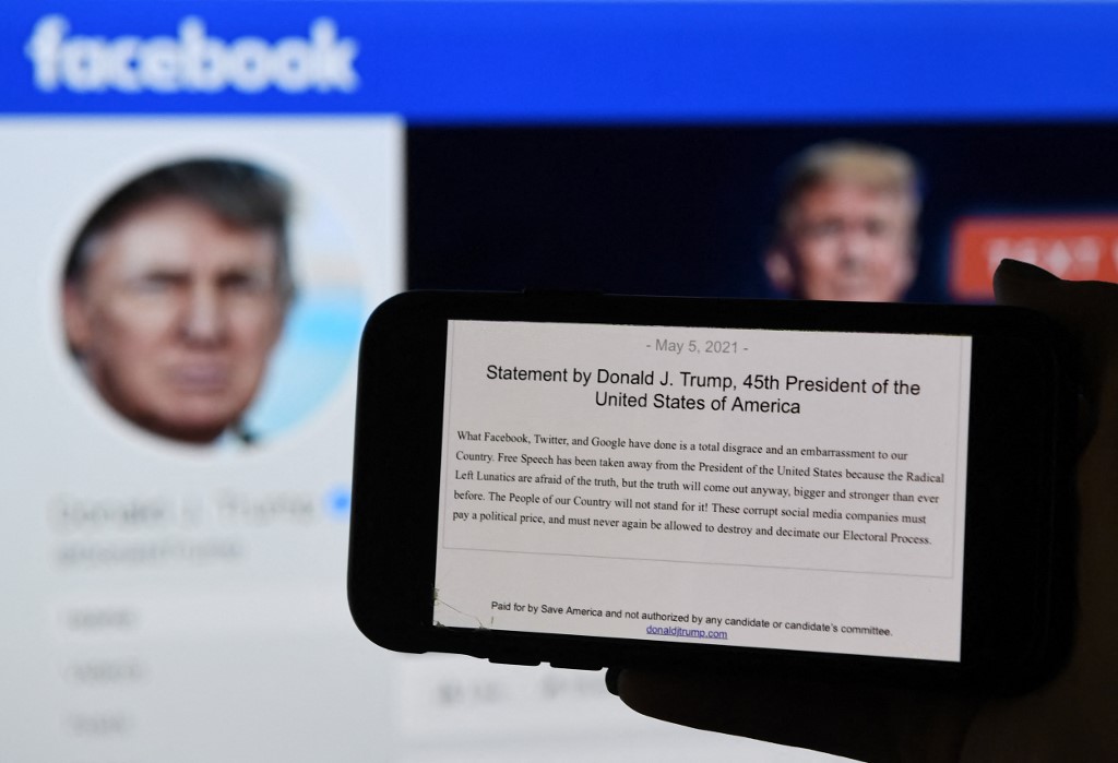Même évincé de Facebook, Trump cimente son influence sur les républicains