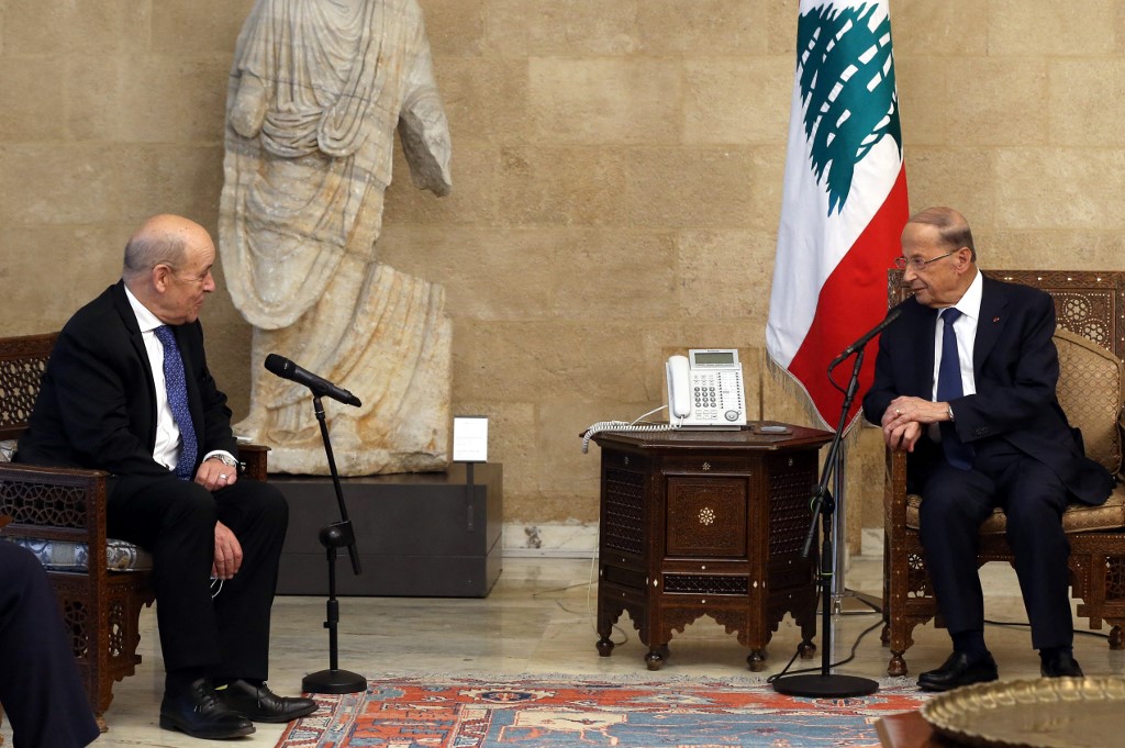 Le Drian au Liban pour «un message de grande fermeté»