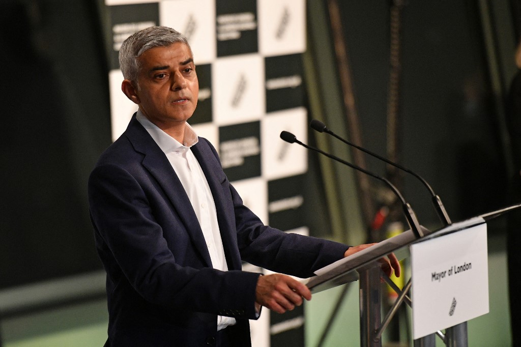 Le maire travailliste de Londres Sadiq Khan réélu pour un deuxième mandat